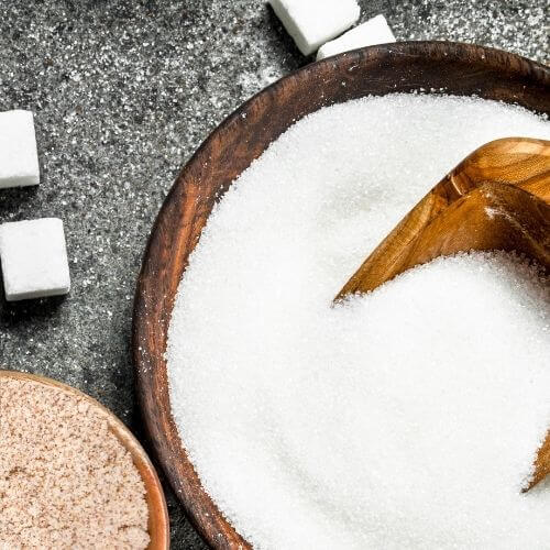 Composition du sucre aromatisé à la noix du Périgord