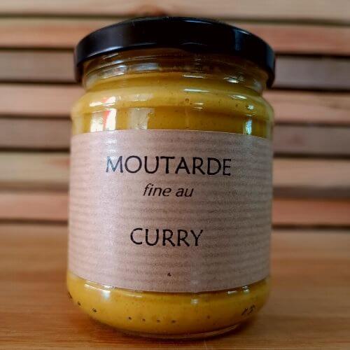 Moutarde fine au curry 200g