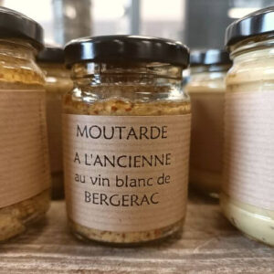 Moutarde ancienne au vin blanc de Bergerac 90g