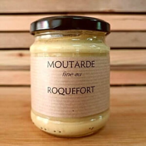 Moutarde fine au Roquefort 200g (1)