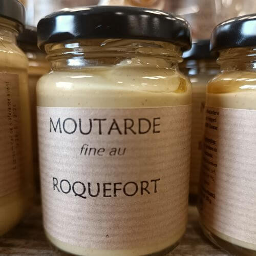 Moutarde fine au Roquefort 90g